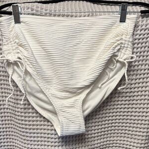 Kona Sol White Bikini Bottom